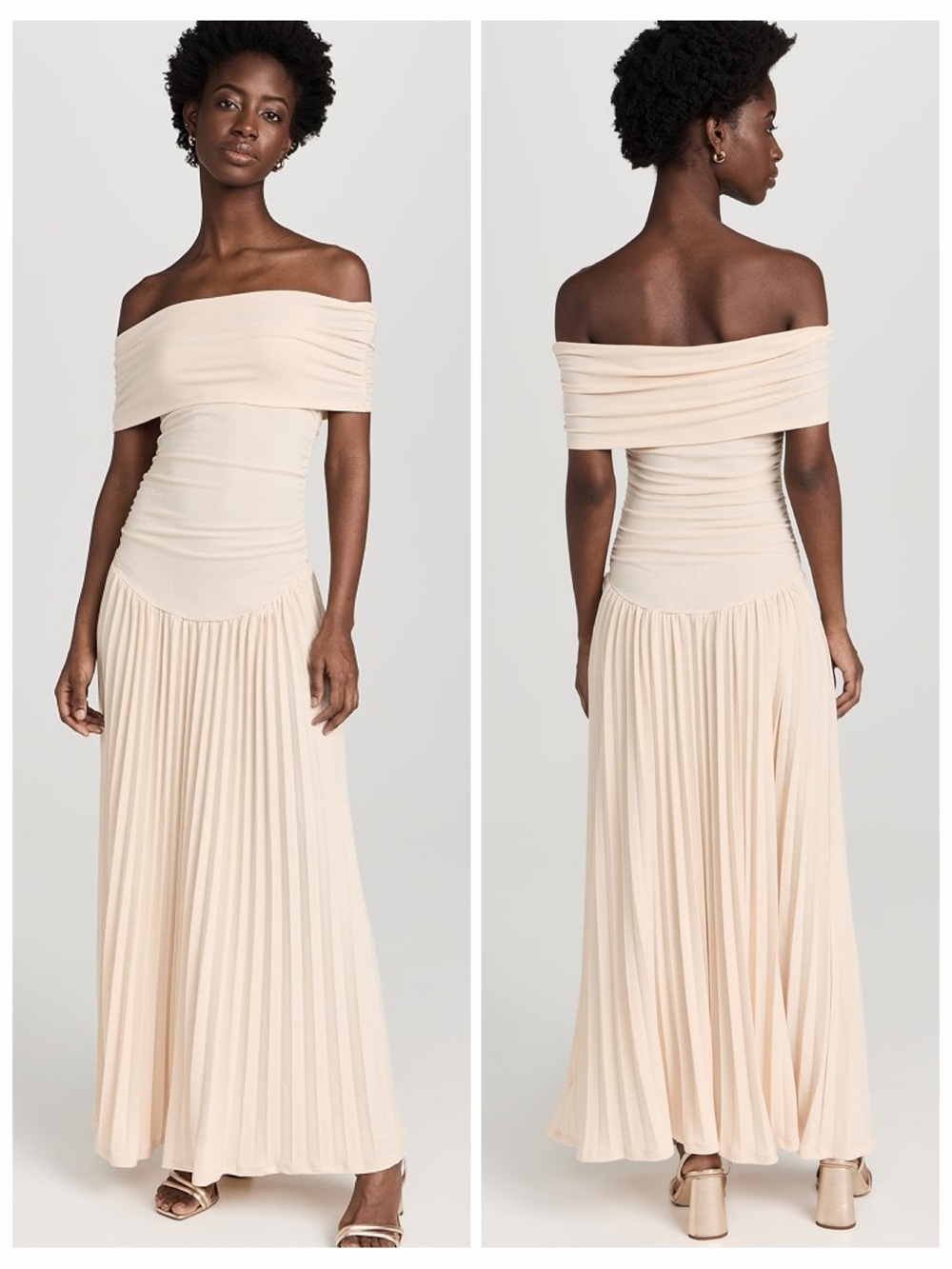 Lioness Field of Dreams Maxi Dress in Oatmeal